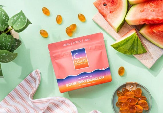Photo of Sour Watermelon Gummies 100mg