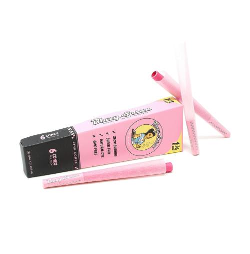 Blazy Susan Pink Cones 1 1/4 - 6pk