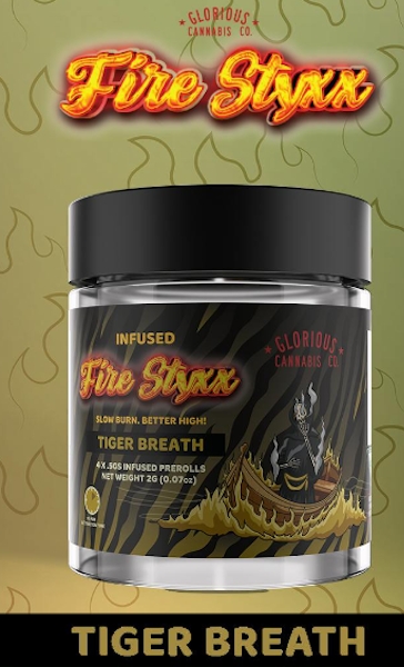 Tiger Breath | Infused x 4pk | Fire Styxx