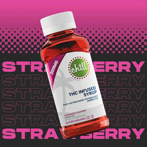 Chill Medicated - 200mg Syrup - Strawberry