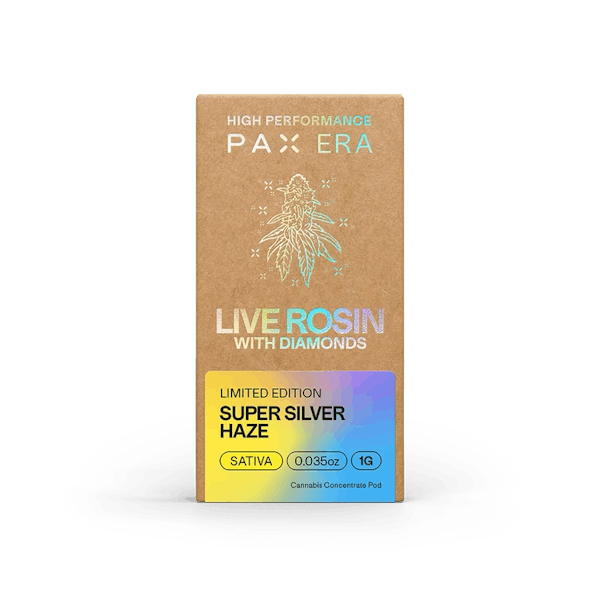 Super SIlver Haze (S) - 1g Live Rosin Pax Pod - PAX