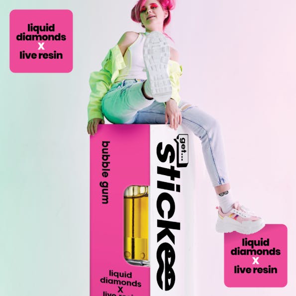 Bubblegum | 510 Thread | Live Resin x Liquid Diamonds | Stickee