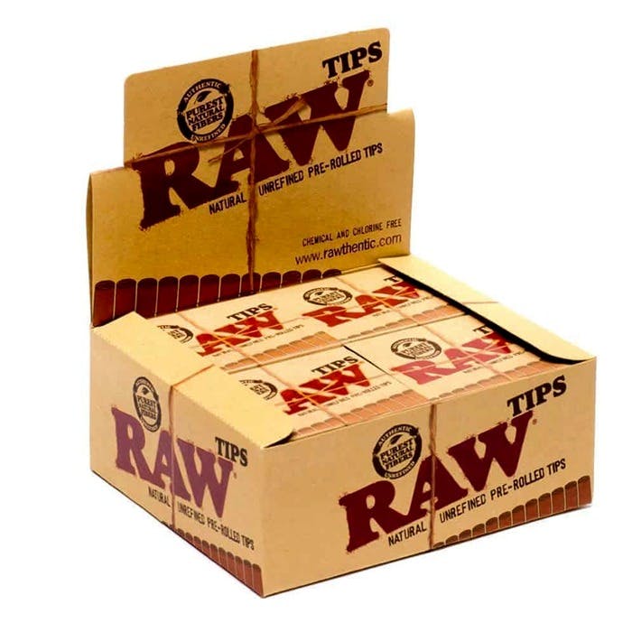 Raw | Pre-Rolled Paper Tips - 21pk