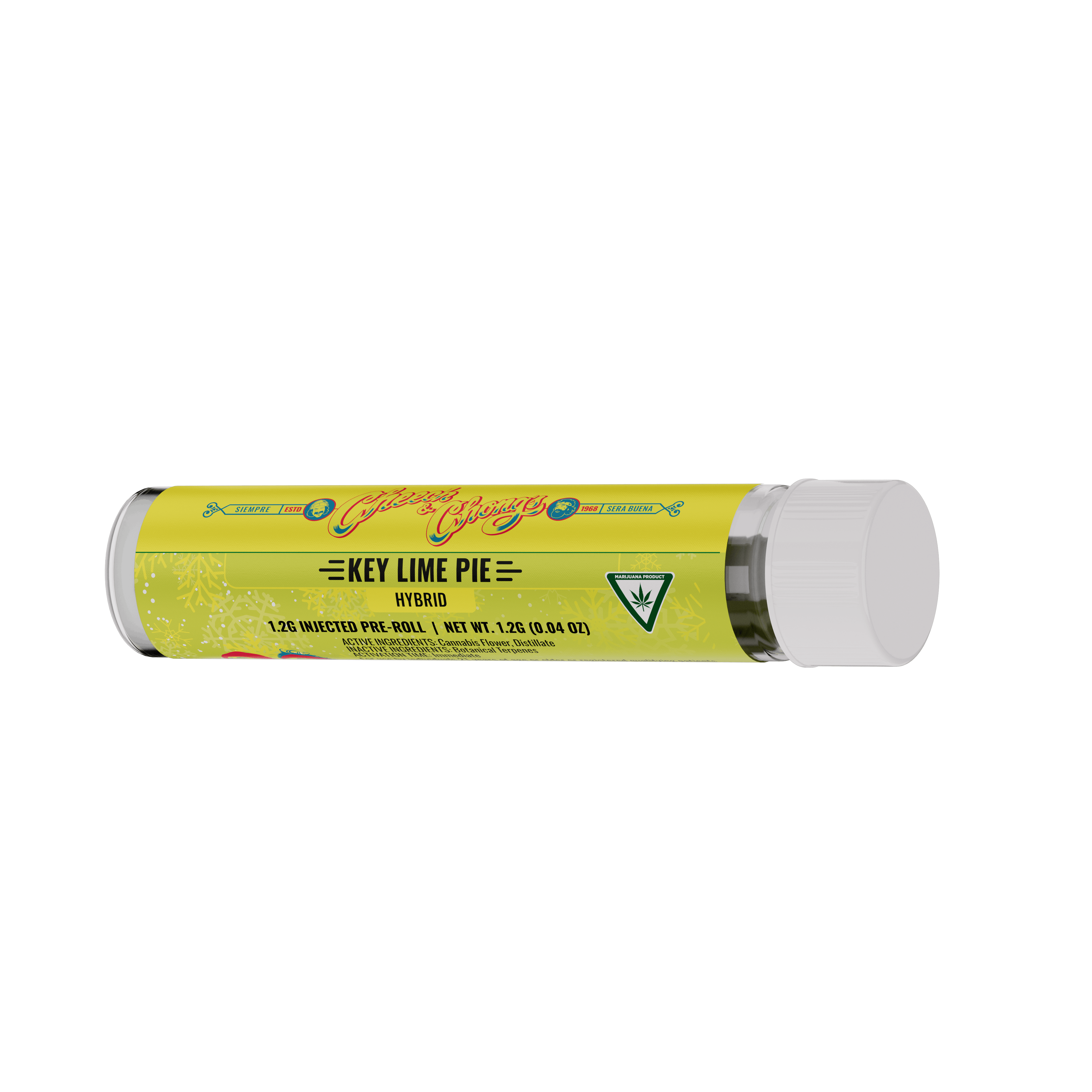 Product: Cheech & Chong | Key Lime Pie | Infused Pre-roll Hybrid