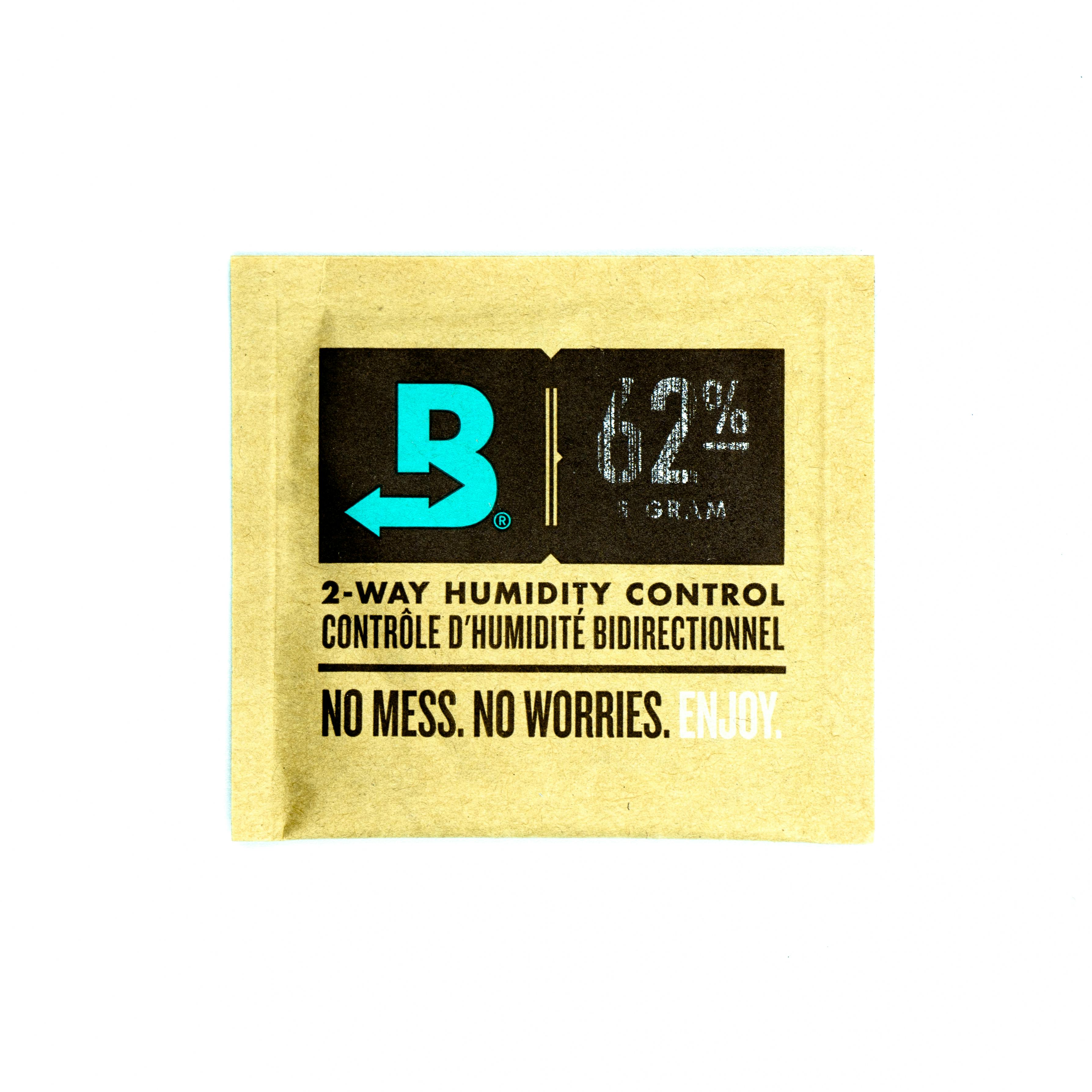 Boveda - humidity control - - 62%