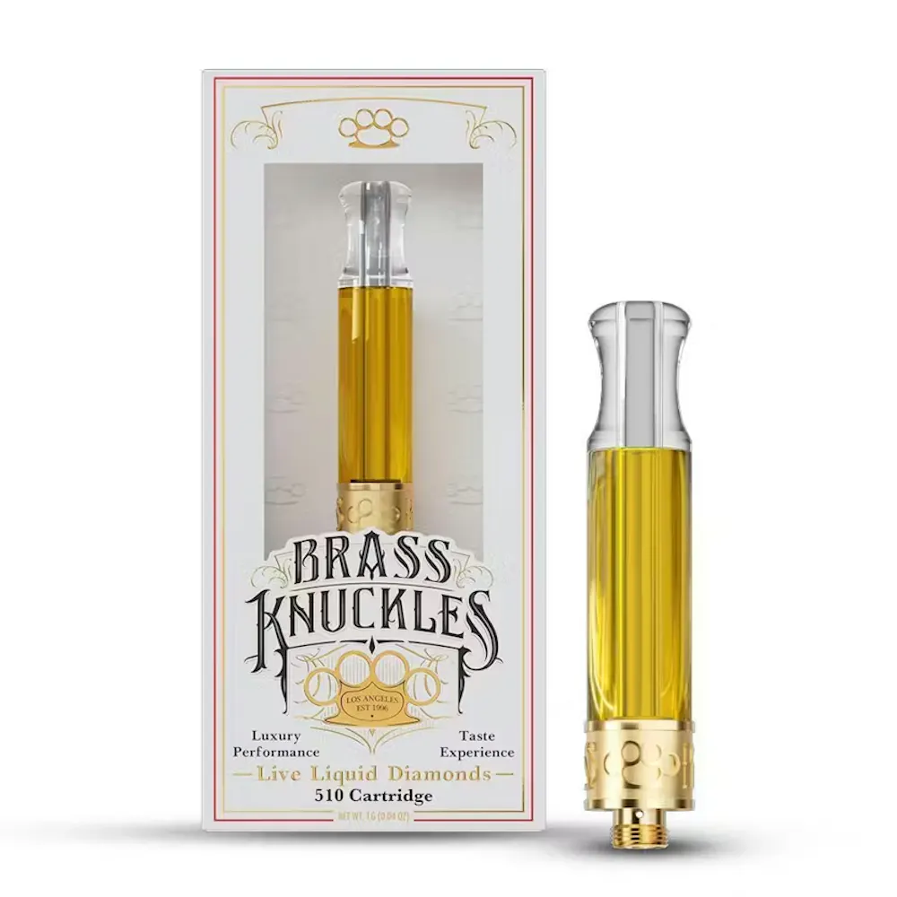 Product Brass Knuckles - Tropicana Cookies - 1g - 510 Cart - Live Liquid Diamonds