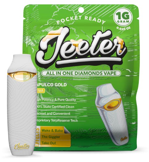 Disposable Vape | Jeeter | Acapulco Gold | Liquid Diamond | 1g
