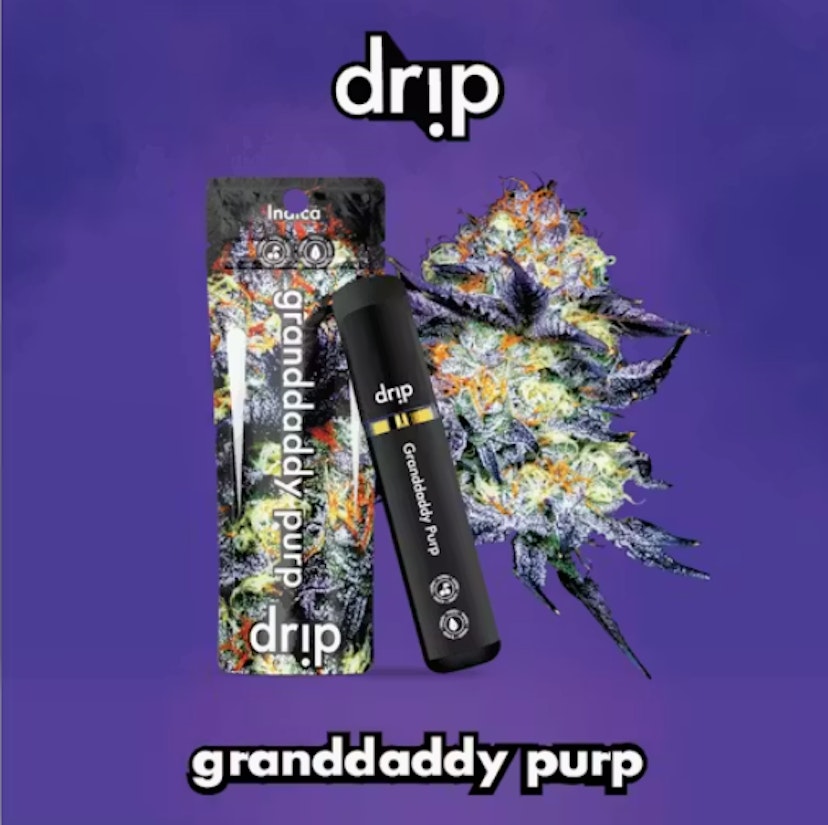 Drip Disposable | Granddaddy Purp (Indica)