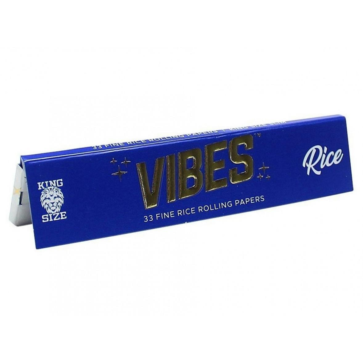 Product: Vibes | King Size Rice Rolling Papers w/ Tips