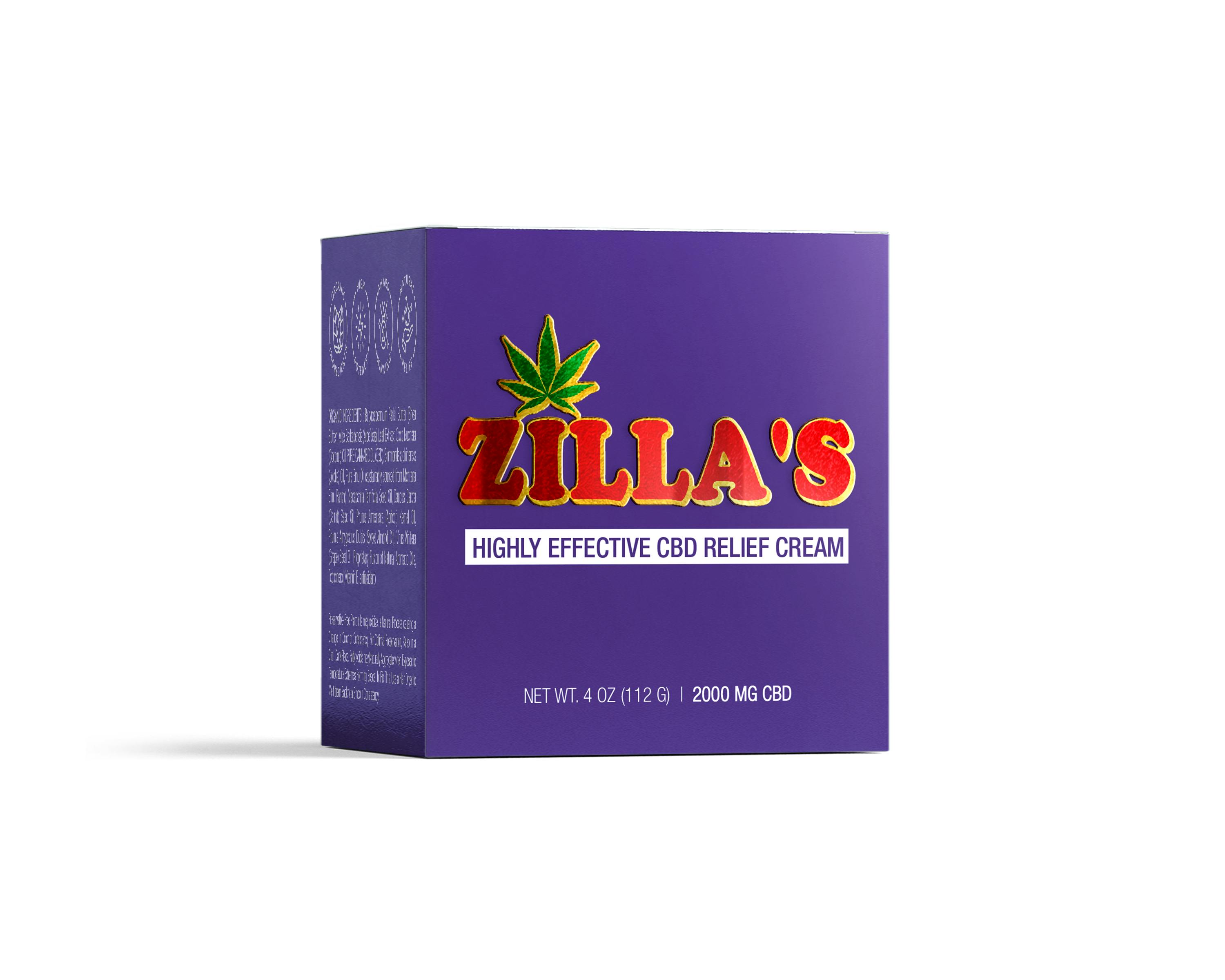 Product: CBD | Purple Eucalyptus Rub 2000mg | Zilla's