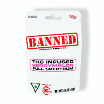 Banned - 200mg Gummies - Berry Melon