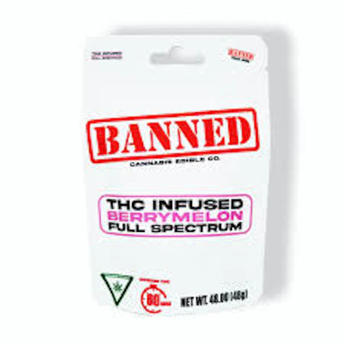 Banned - 200mg Gummies - Berry Melon