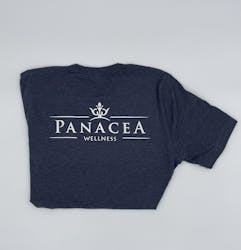 Panacea Wellness-Unisex T Shirt Navy Blue-XXL