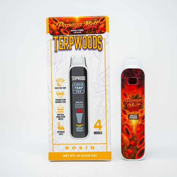 Terpwoods - Papaya Melts Rosin Vape at Silk Road NYC, Jamaica Queens