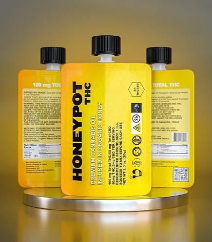 Photo of Honeypot – Cannabis Oil Infused Organic Honey – 1.7 fl oz