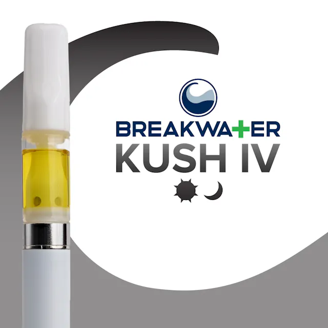 Breakwater Extract Cart Kush IV .5g (hybrid, cartridges)