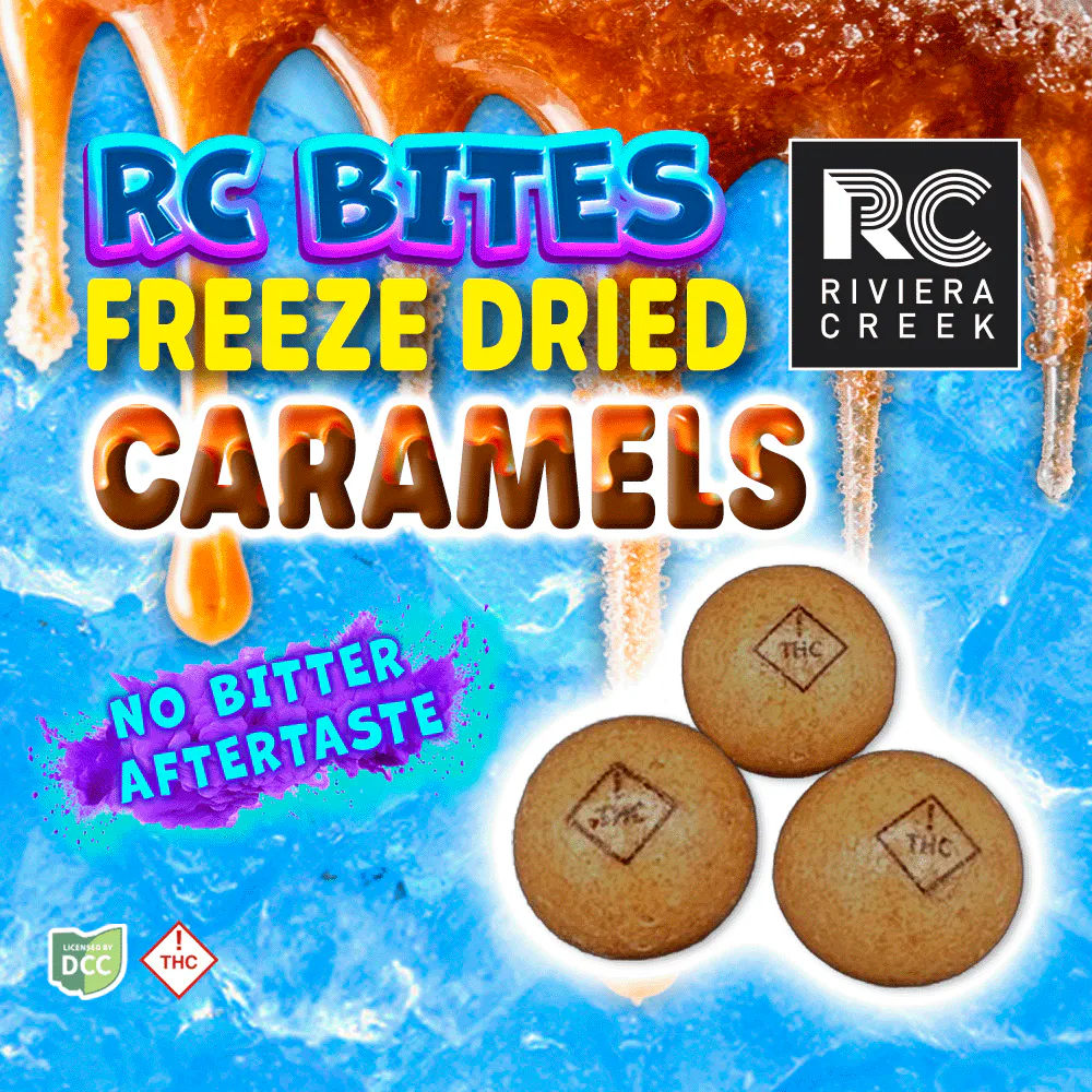 Freeze Dried Caramels 3 Pack 30mg (Hybrid) | Riviera Creek