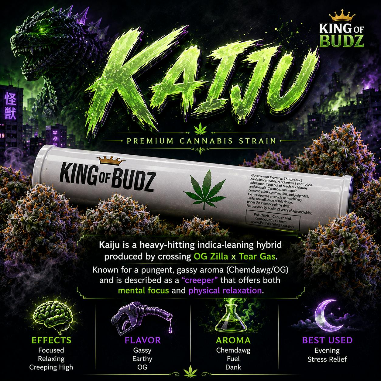 KOB - 1g Preroll - Kaiju