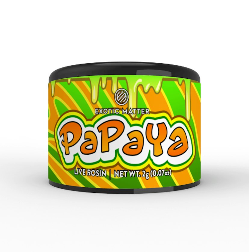 Exotic Matter Live Rosin | Papaya Jelly