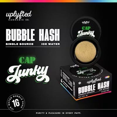 Uplyfted Cannabis Co. UPLYFTED | CAP JUNKY - BUBBLE HASH CONCENTRATE HYBRID — CONCENTRATES