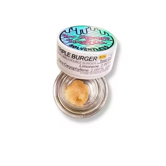 Ice Kream Hash - 1g Live Rosin - Triple Burger