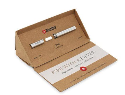 The SilverStick One-Hitter Pipe - Slim