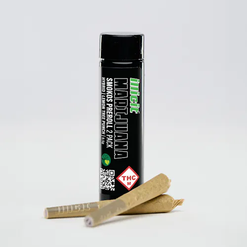 Lemon Tree Punch  Smokos Pre-Roll .5g 2-Pack-active
