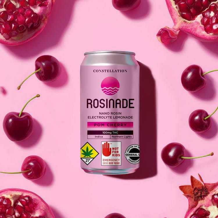 Rosinade: Pom Cherry - Canned Beverage 100mg