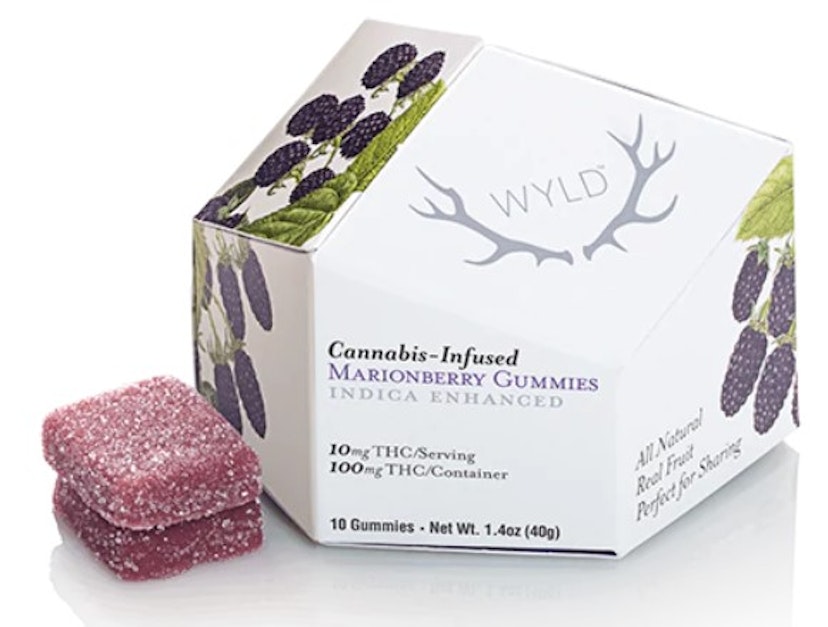 WYLD Marionberry Gummies 100mg