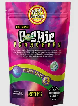 Hey! Captain 200mg Freeze-Dried Fruit Bites - Cosmic Crunchers
