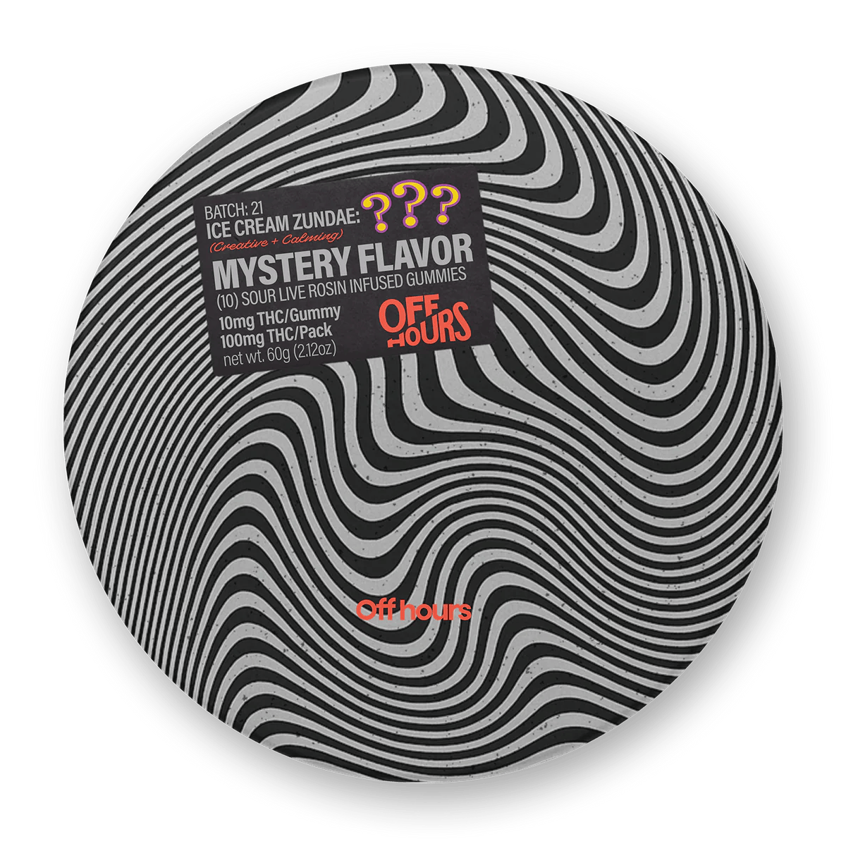 Off Hours | Ice Cream Zundae | Live Rosin | 100mg | 10ct