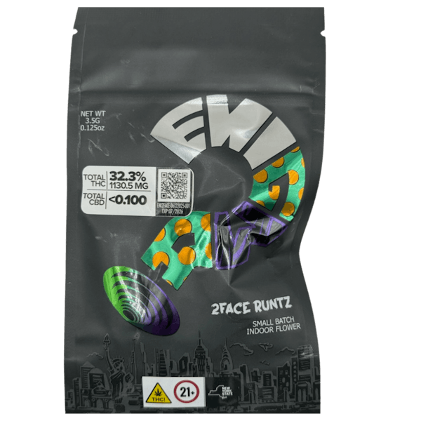 Enigma | 2Face Runtz | 3.5g 1/8oz Flower | Enigma |