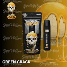 Stoned to the Bone - .5g Live Rosin Disposable - Green Crack