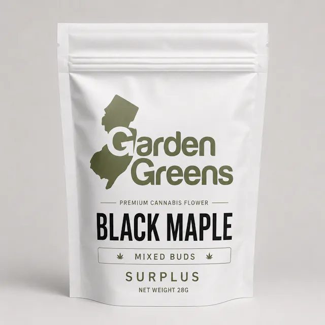Surplus Mixed Buds Black Maple 28g (hybrid, flower)
