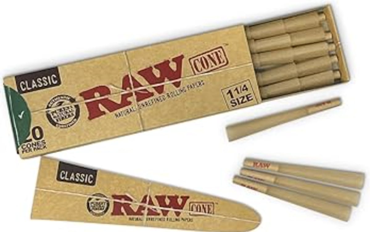 Photo of Raw Classic 1 1/4 20pk Cones