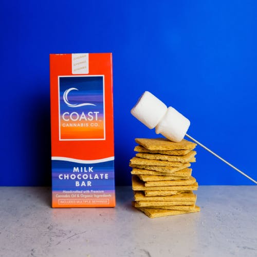 Photo of S’mores Milk Chocolate Bar | 100mg