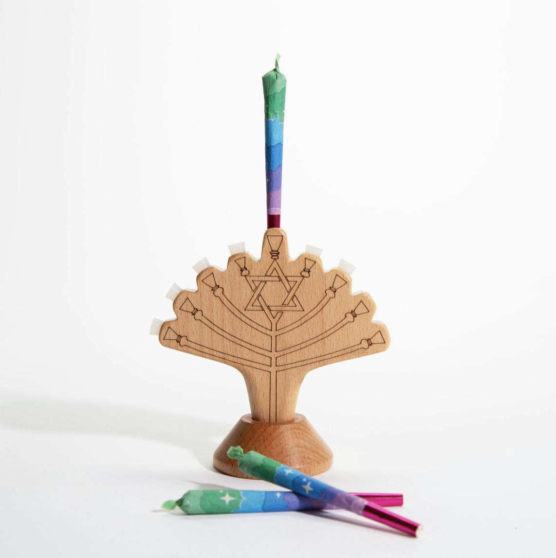 J' Menorah & Cone Bundle | Curaleaf
