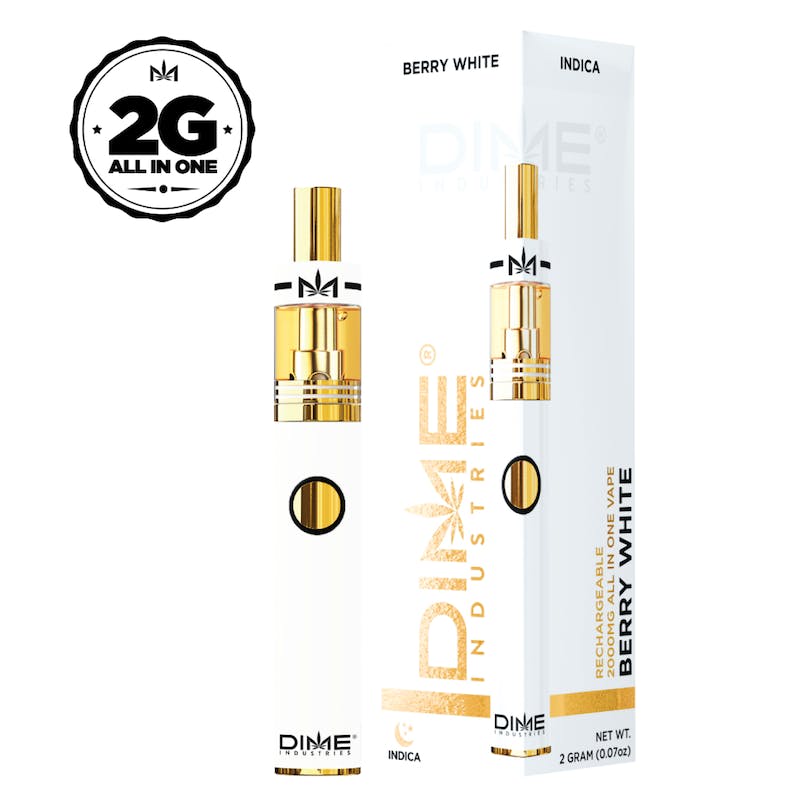 Product Dime - Berry White Signature Line Disposable Vape (2g)