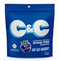 Chew & Chill: 2:1 THC CBN Sour Blue Raspberry - Gummies 10pk 102mg