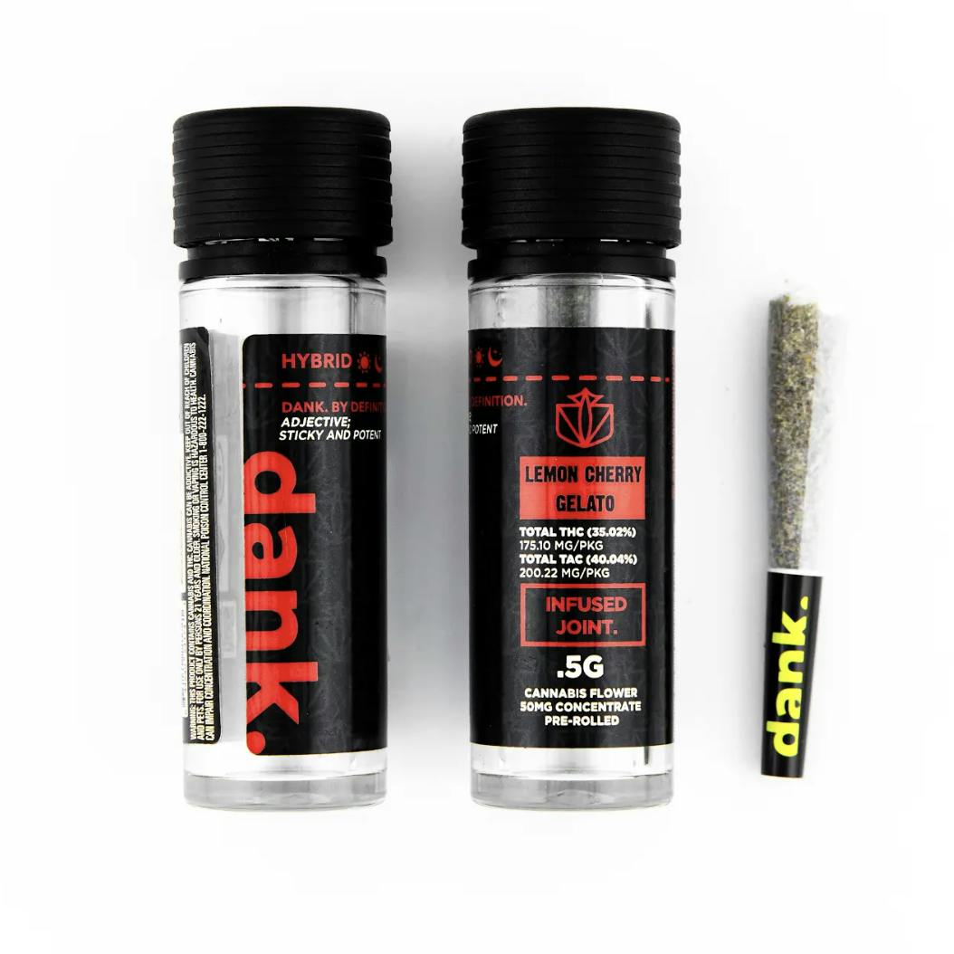 Product: Dank | Lemon Cherry Gelato l Infused Pre-Roll