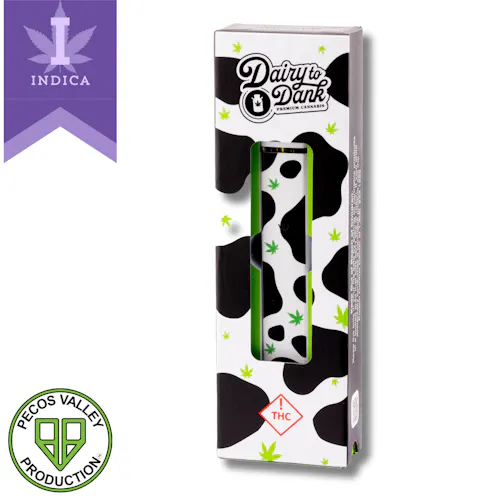 Blackberry Kush Indica 1.0g Disposable Cart by Fiore • Pecos 