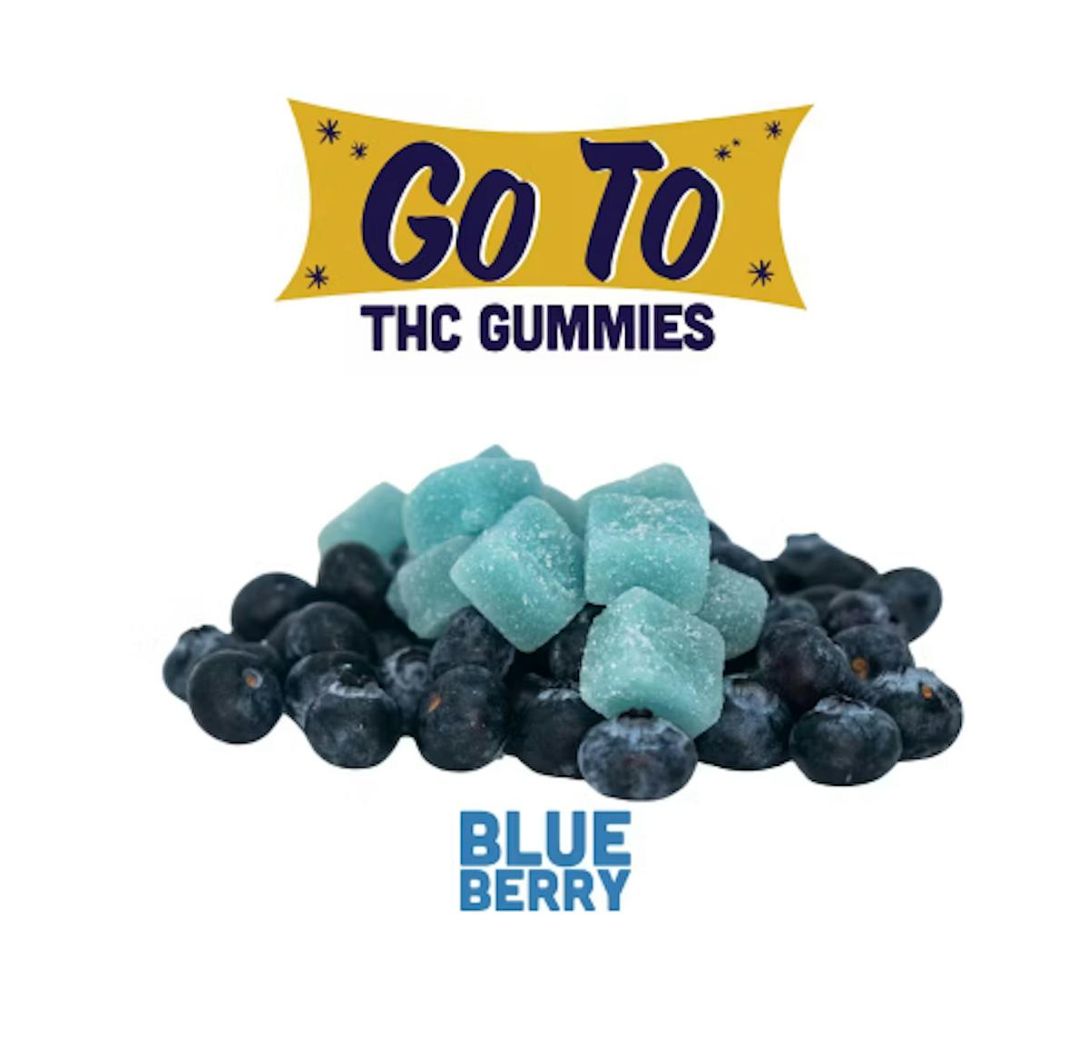 Photo of Go To Blueberry Gummies 100mg 20pk