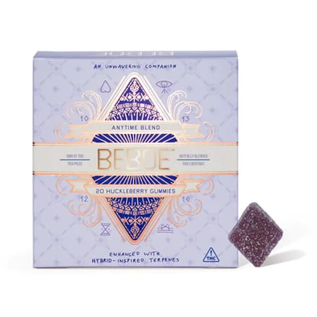 Beboe Gummies Anytime Huckleberry 20pk/100mg (hybrid, 2.8g)