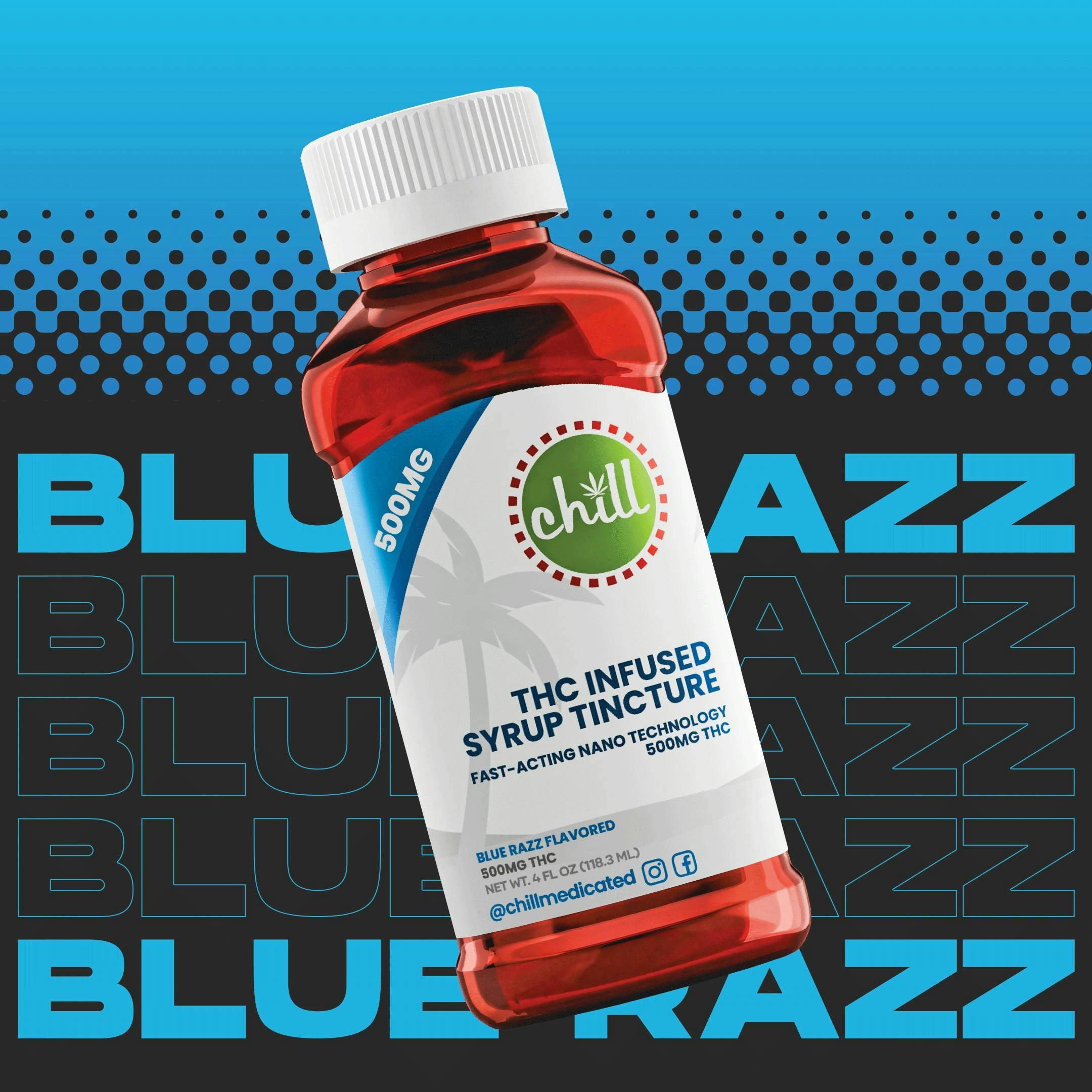 Product Chill | Blue Razz | Syrup Tincture