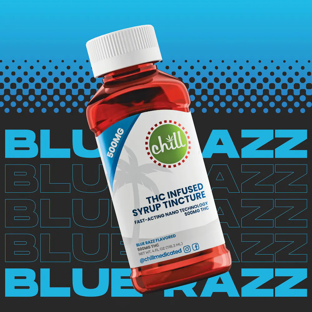 Product Chill | Blue Razz | Syrup Tincture