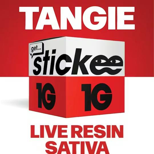 STICKEE | Tangie | Sativa | Live Resin Concentrate | 1G
