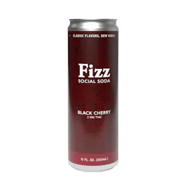 Social Black Cherry THC Can