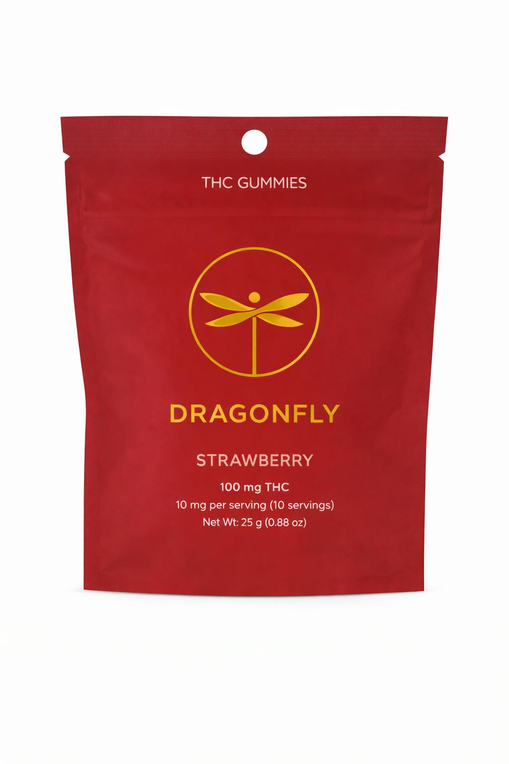 Dragonfly - 100mg Gummies - Strawberry