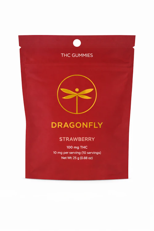 Dragonfly - 100mg Gummies - Strawberry
