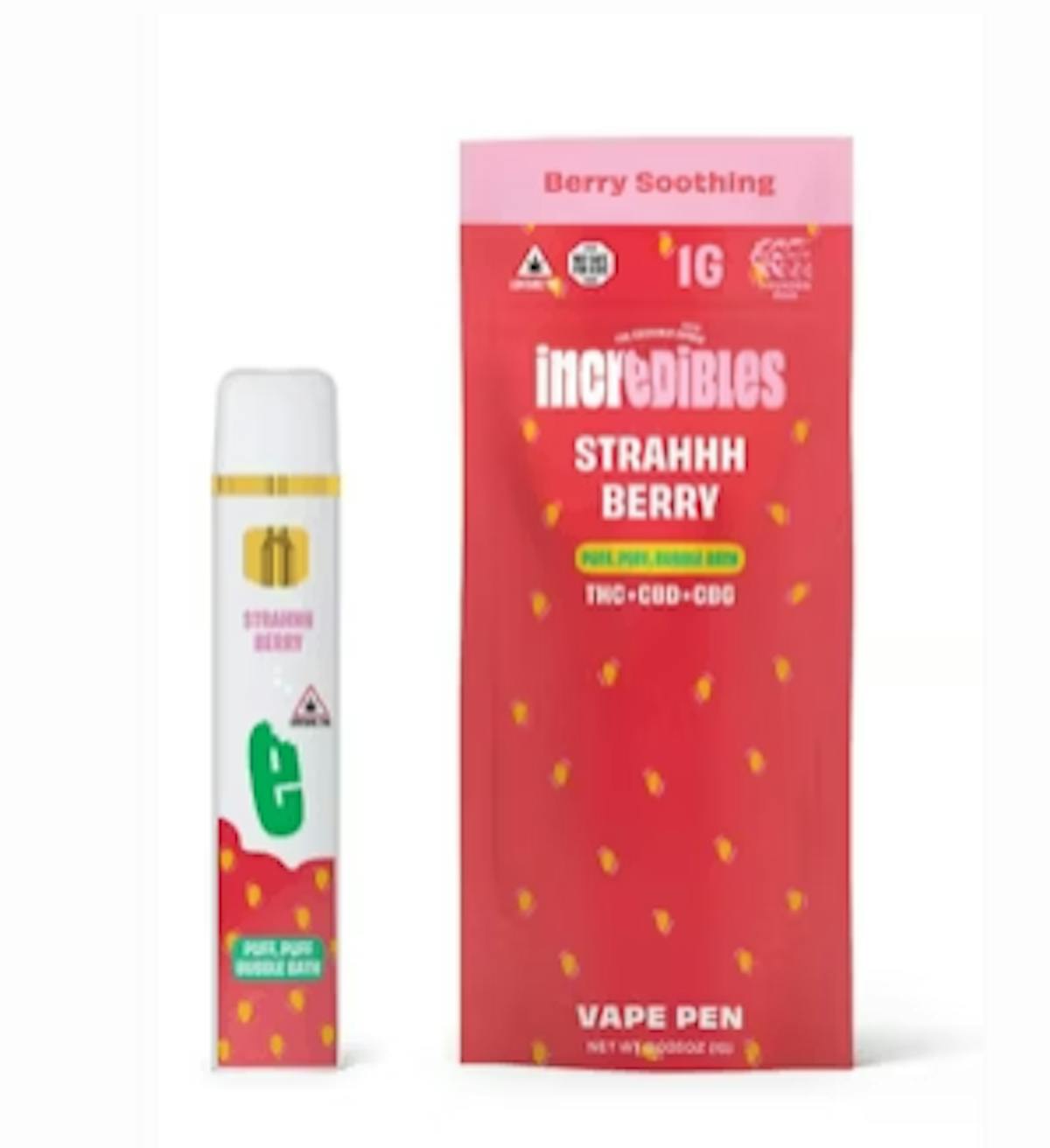 Photo of Incredibles Strawberry Relief Disposable